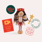 Christmas Fairy Craft Kit Bundle | Make a Fairy & House Set