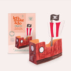 Pirate Craft Kit Bundle | Pirate Peg Doll & Pirate Ship Set