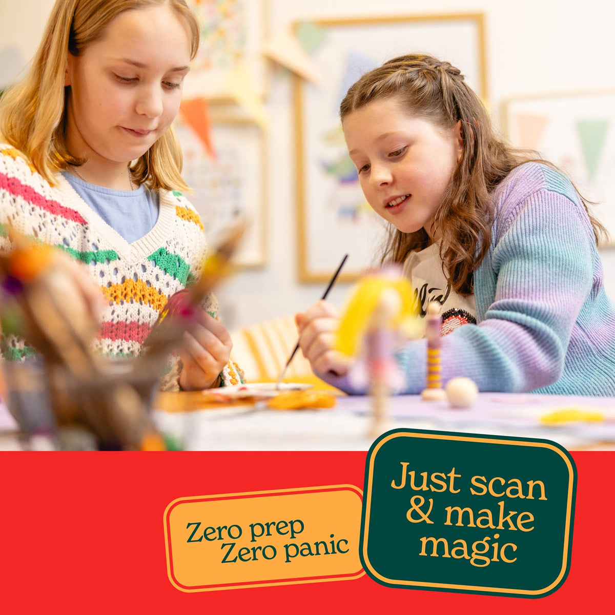 Christmas Fairy Craft Kit Bundle | Make a Fairy & House Set