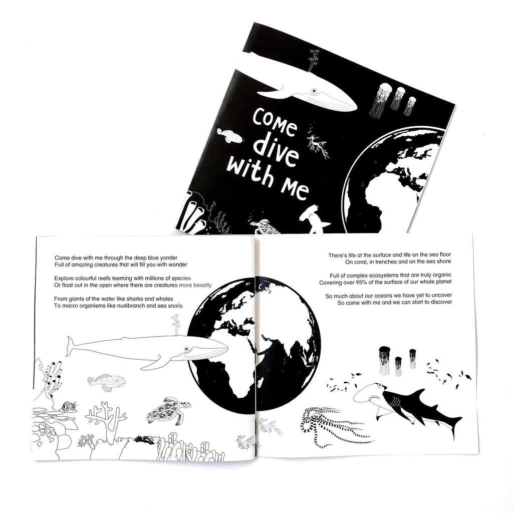 Come Dive With Me Story Book