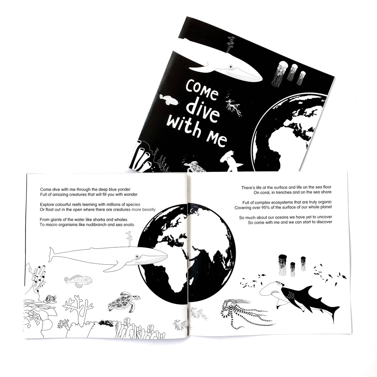 Come Dive With Me Story Book