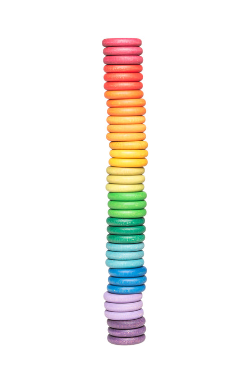 36 Rainbow Coins in 12 Colours