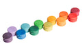 36 Rainbow Coins in 12 Colours
