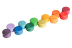 36 Rainbow Coins in 12 Colours
