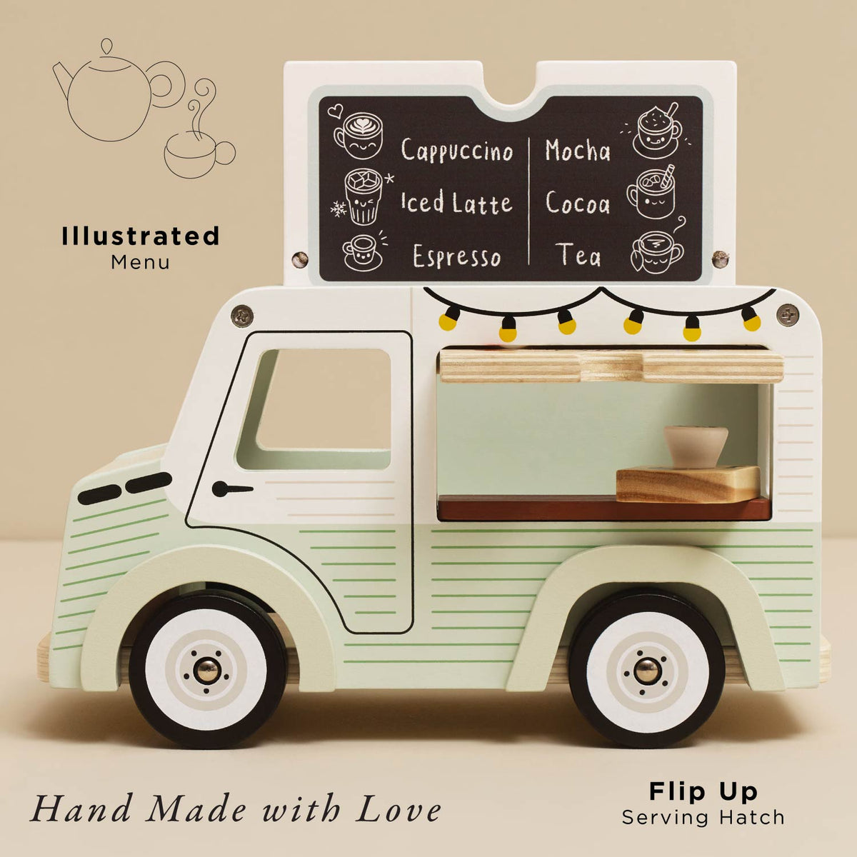 Le Toy Van Mobile Cafe Van