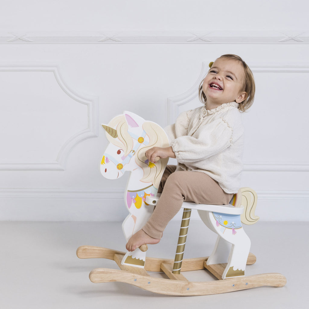 Unicorn Carousel Rocking Horse