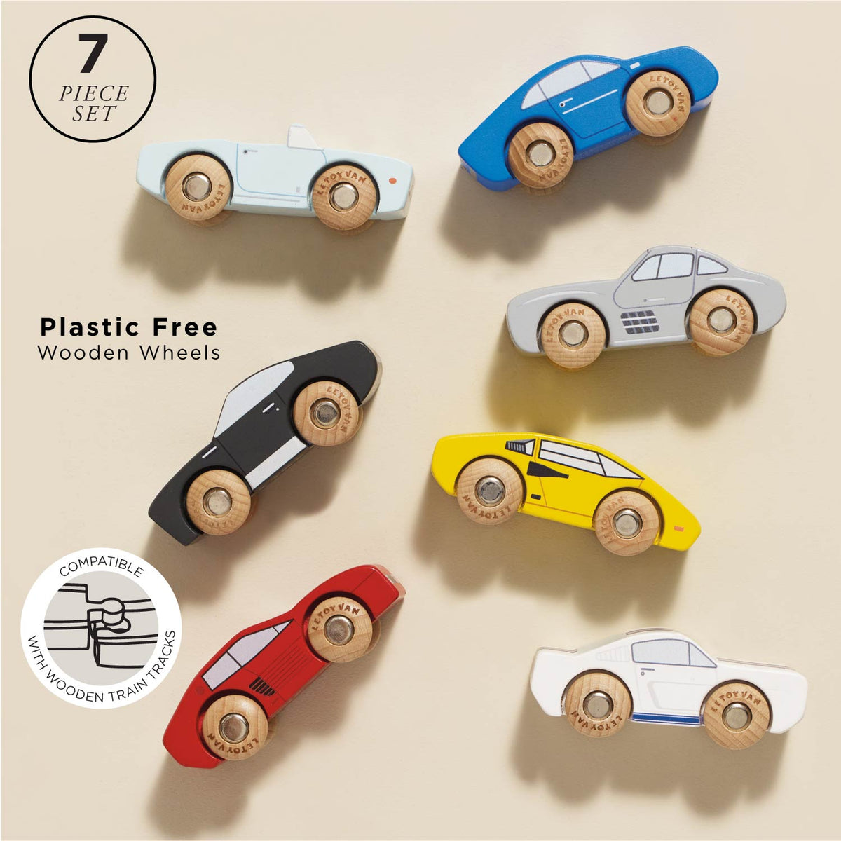 Le Toy Van Classic Sports Car Set