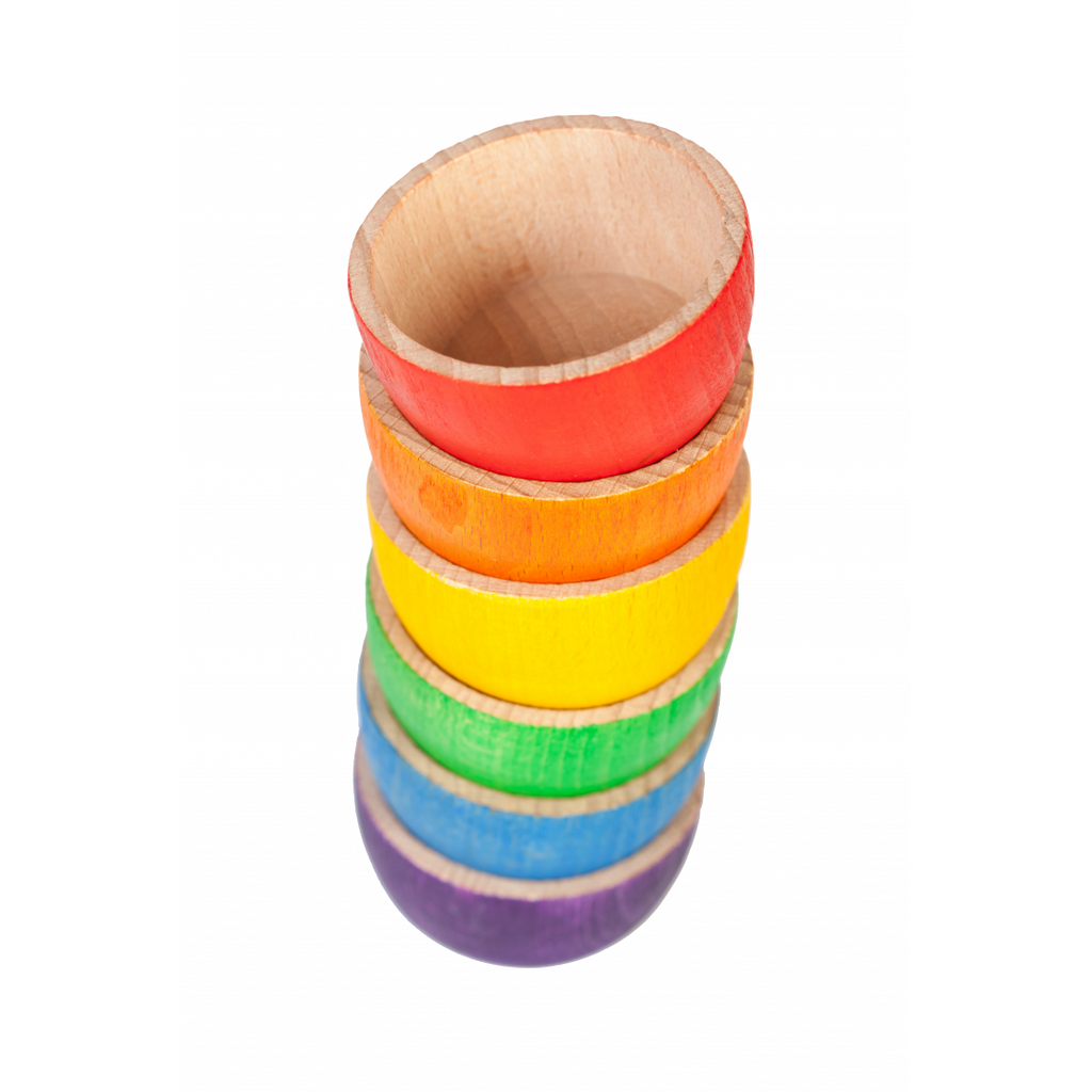 6 Rainbow Bowls