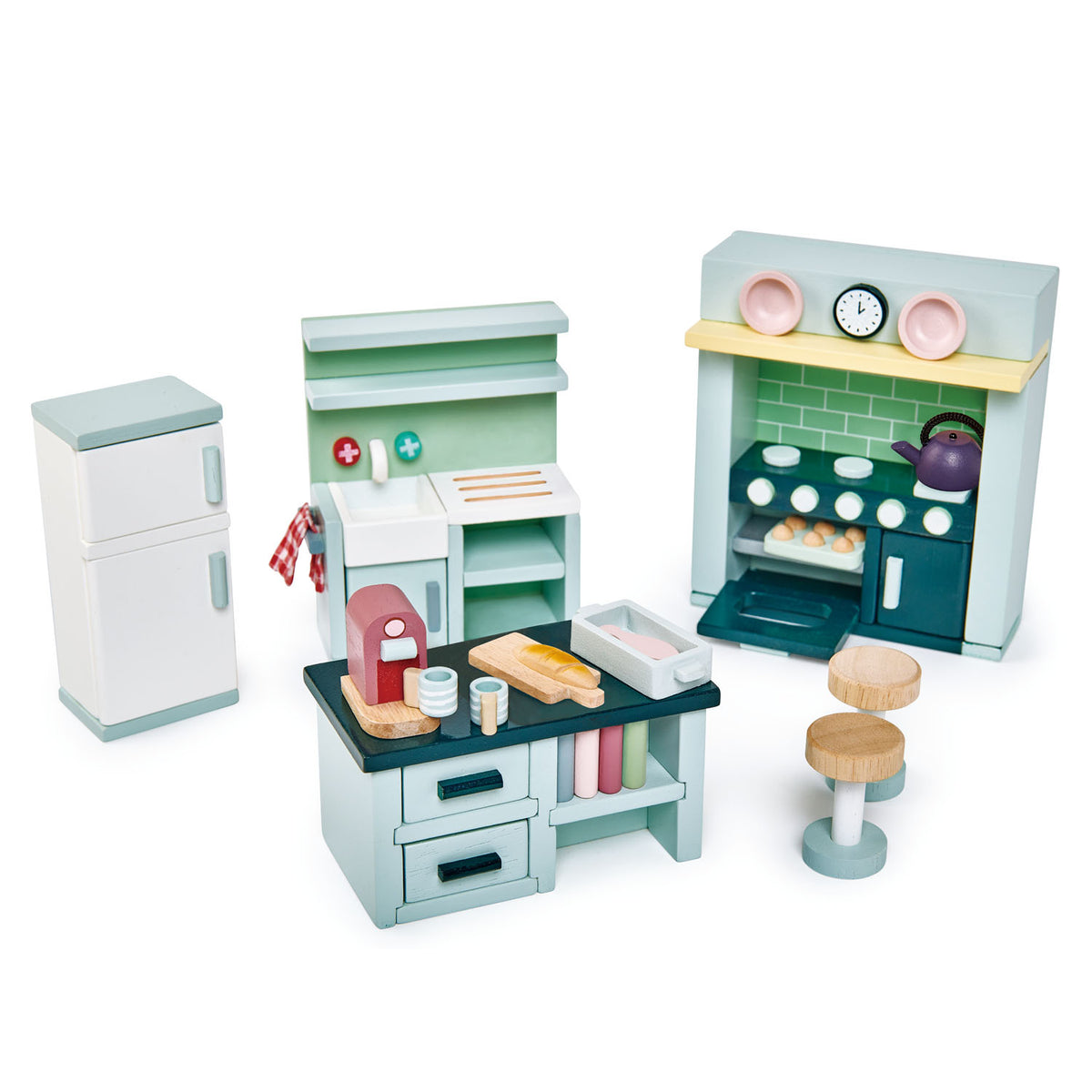 Doll Family and Furniture Bundle