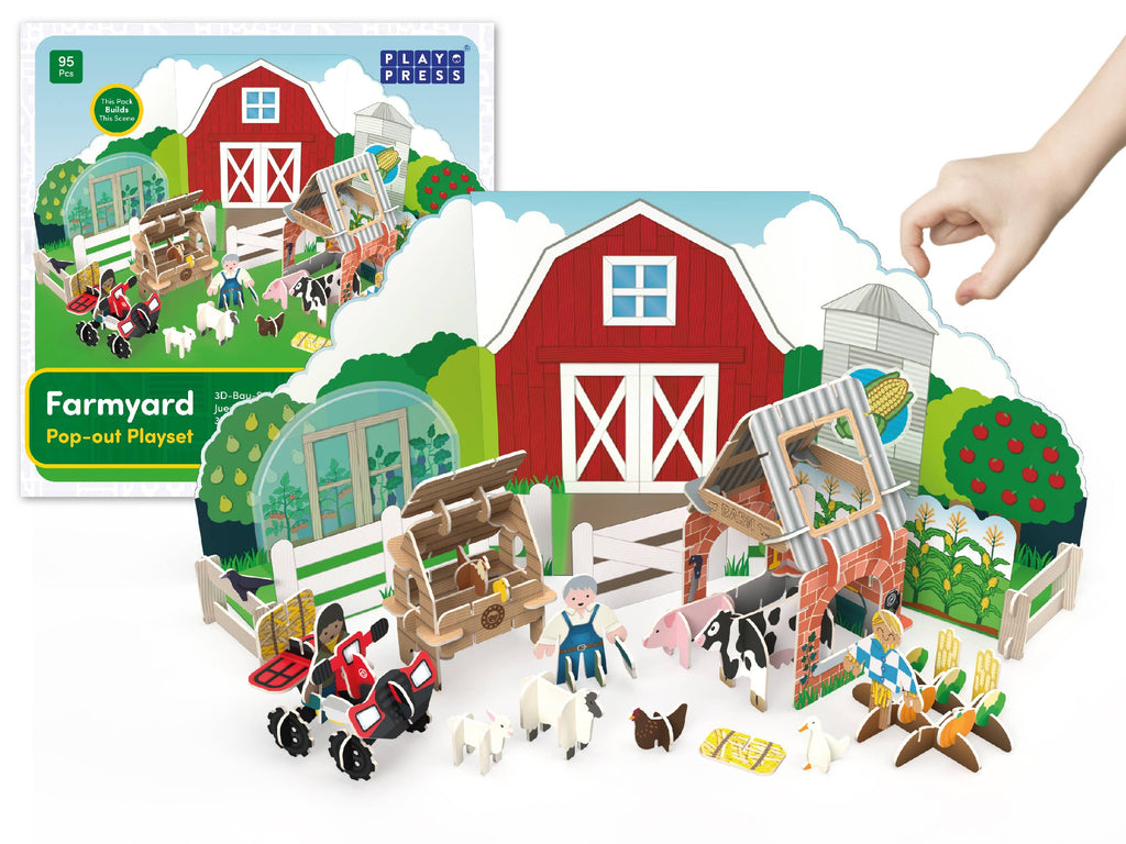 Farmyard Pop-out Playset
